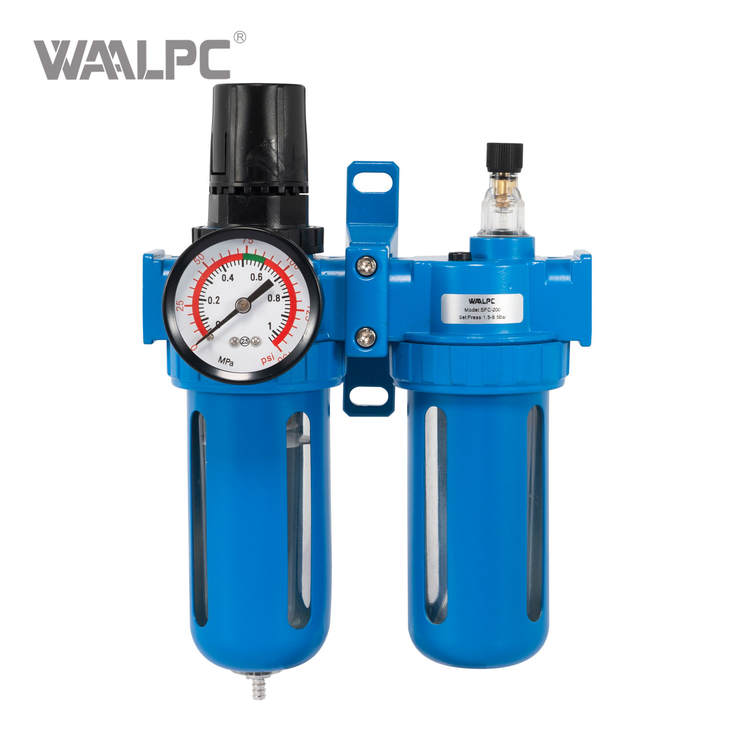 TWSNS SFC200-02 1/4  'unit&eacute; FR.L de composant pneumatique duplex pour OEM