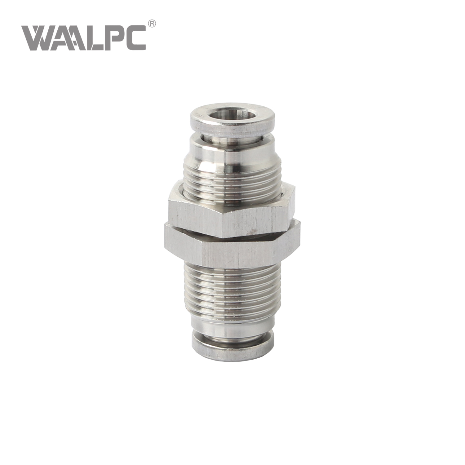 PM10 Brass Bulkhead Straight Fitting